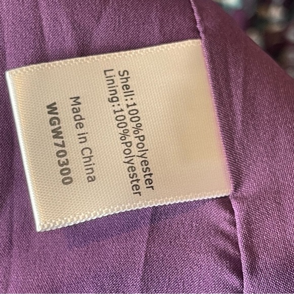 NWT Magnolia Grace Purple Paisley Dress M - Picture 11 of 12